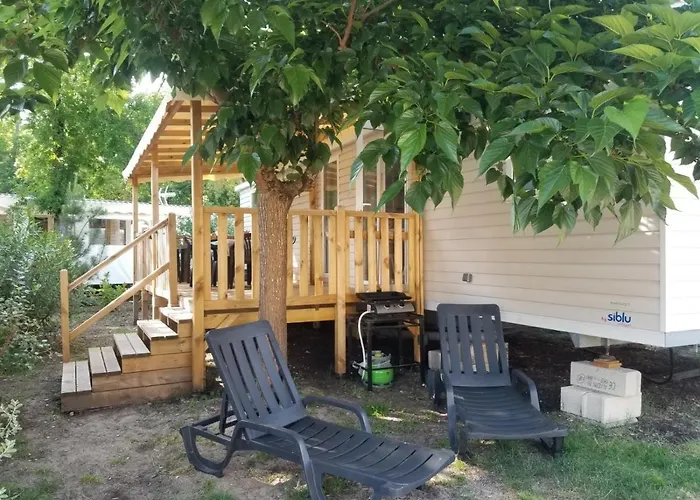 Mobile Neuf Climatise 3 Sur Le Bassin D'arcachon Kemping *